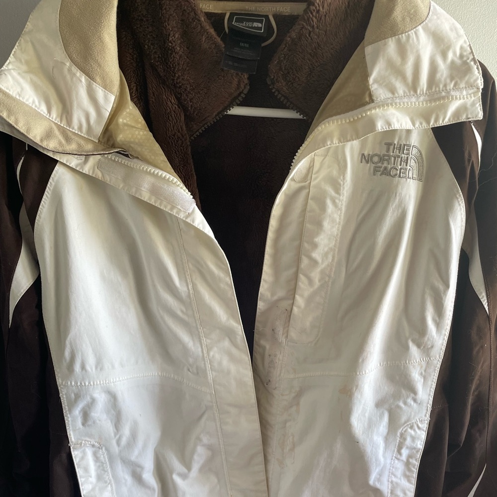 Loved North face double layer winter jacket size medium